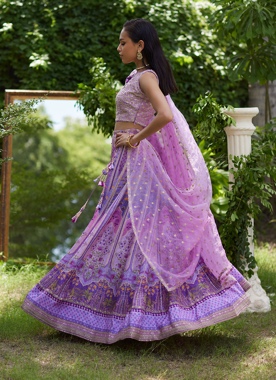 Farah Talib Aziz | Mayna Festive Prints 24 | Ferazia Embellished Lehenga Choli