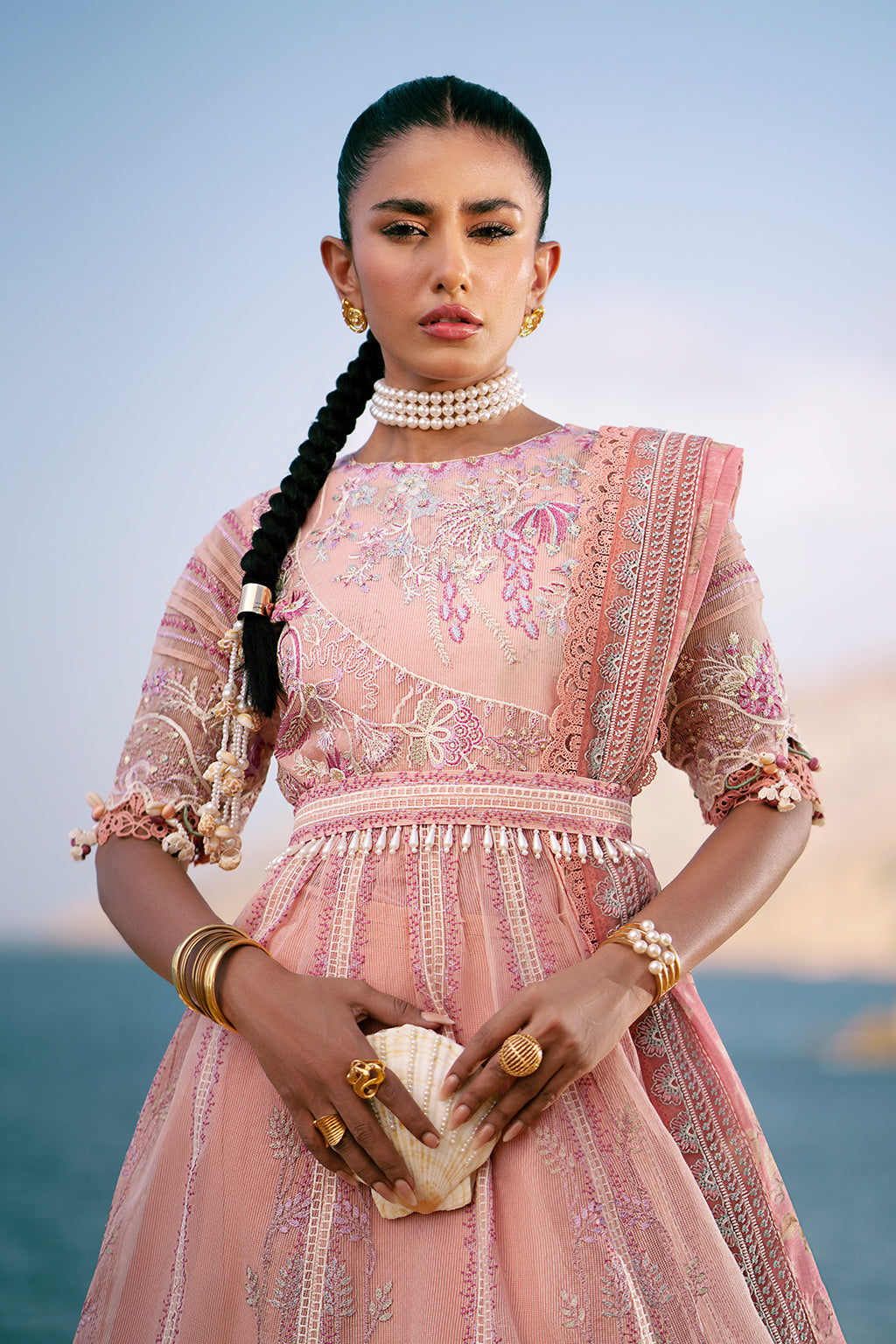 AJR Couture | Dastan Luxury Lawn 25 | Flair