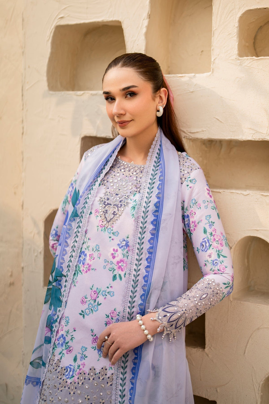 Alizeh | Levana Lawn | Flake - House Of Anaya