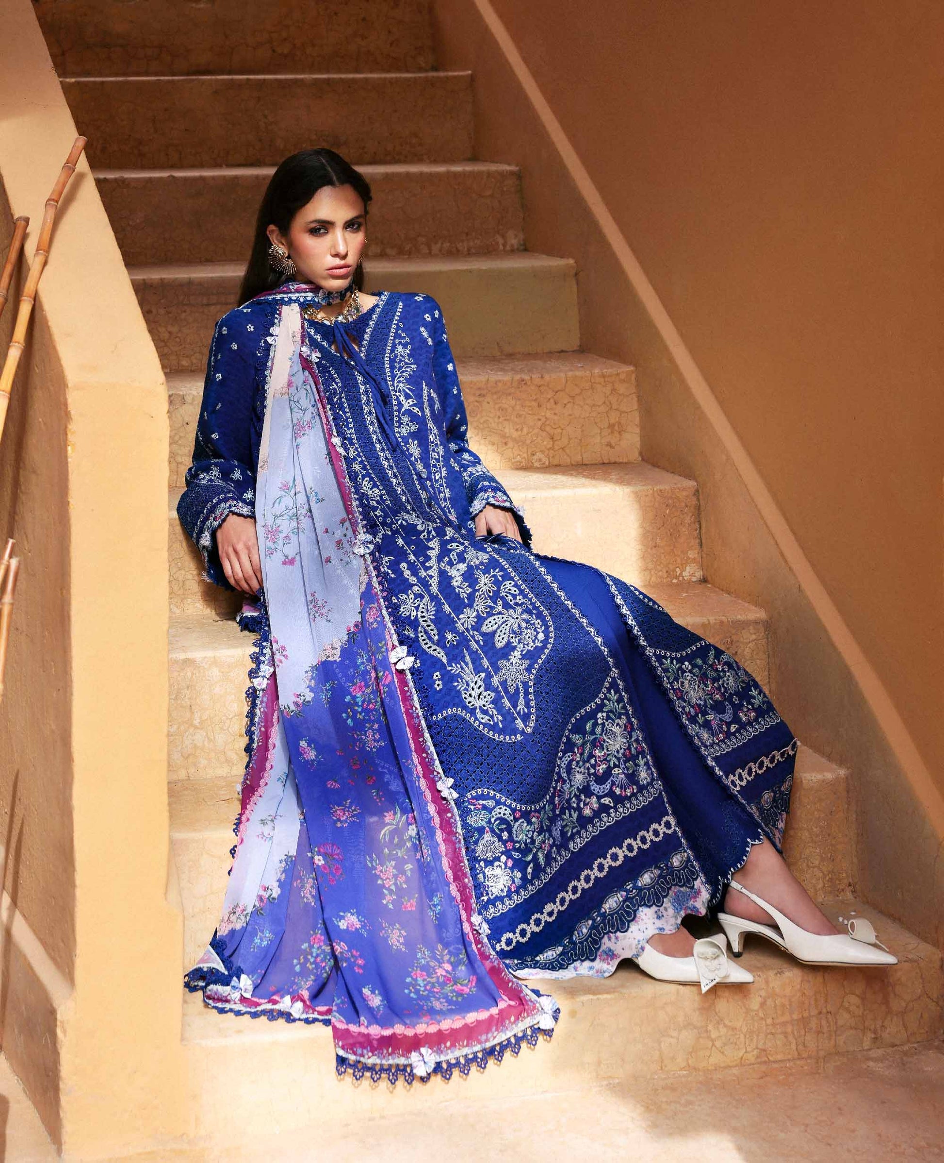 Republic Womenswear | Embroidered Pret 26 | Lumineuse