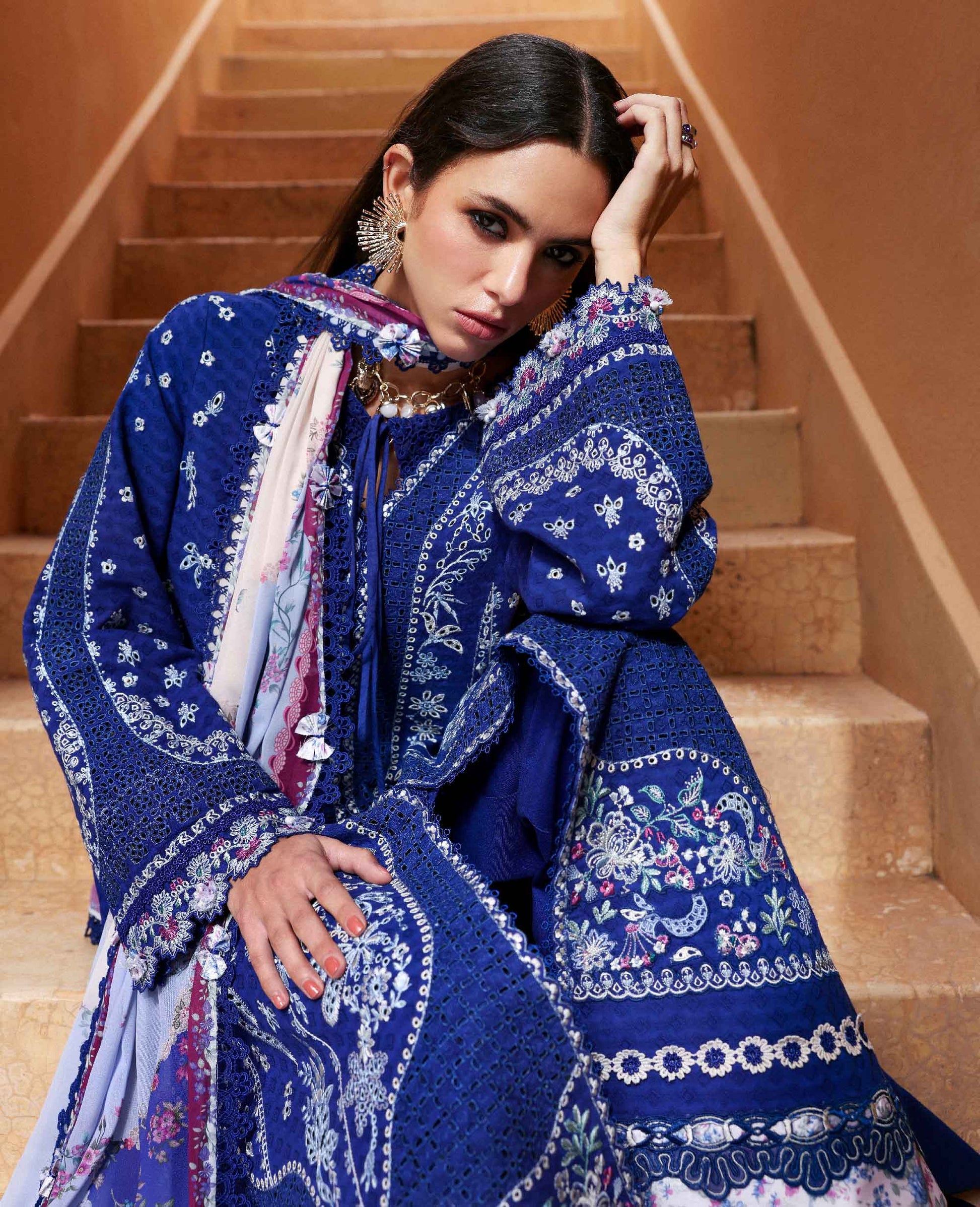 Republic Womenswear | Embroidered Pret 26 | Lumineuse