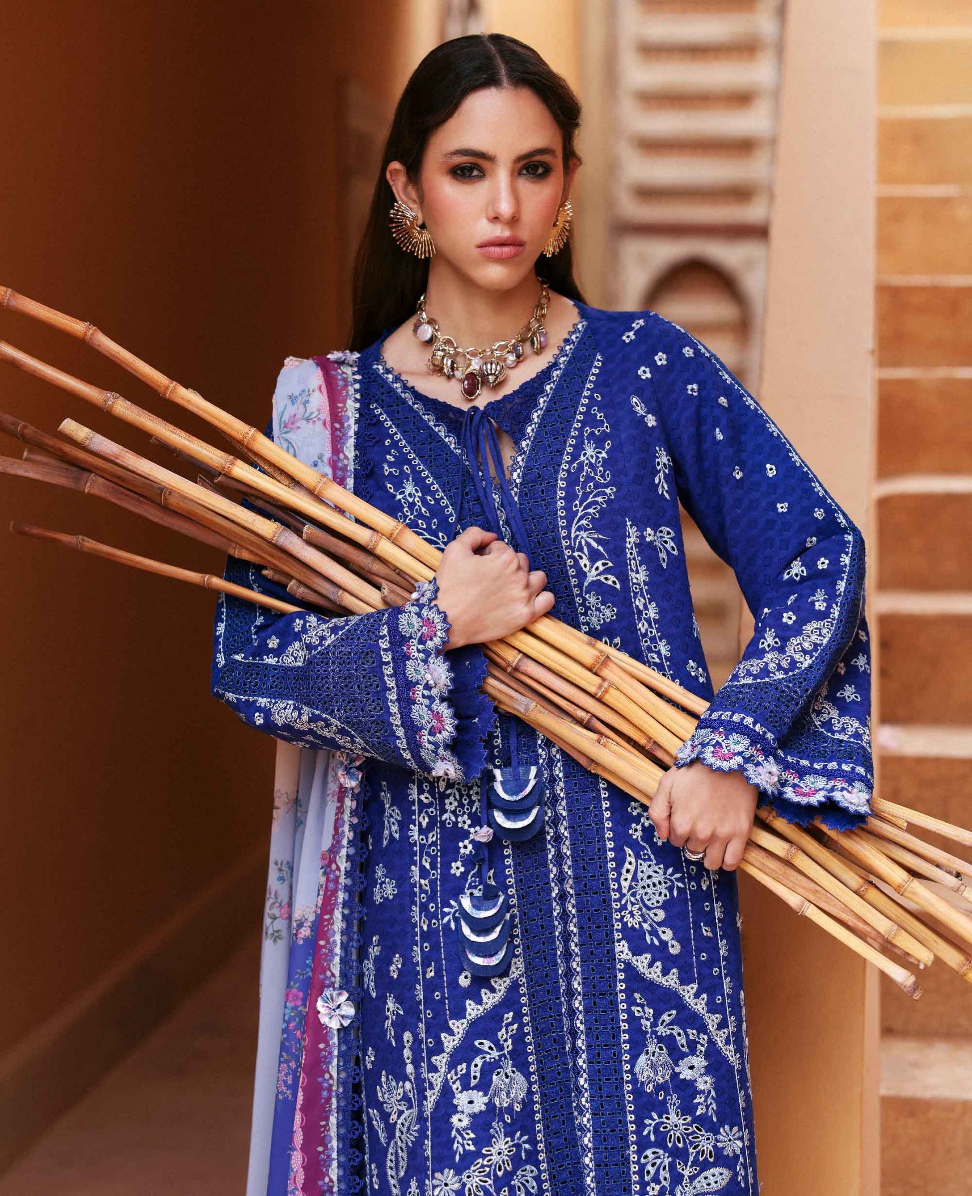 Republic Womenswear | Embroidered Pret 26 | Lumineuse