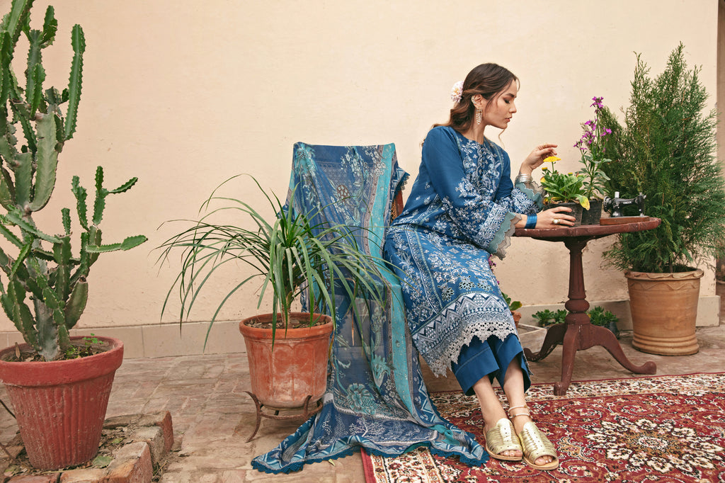 Florent | Luxury Lawn 24 | FFL-5A - House Of Anaya