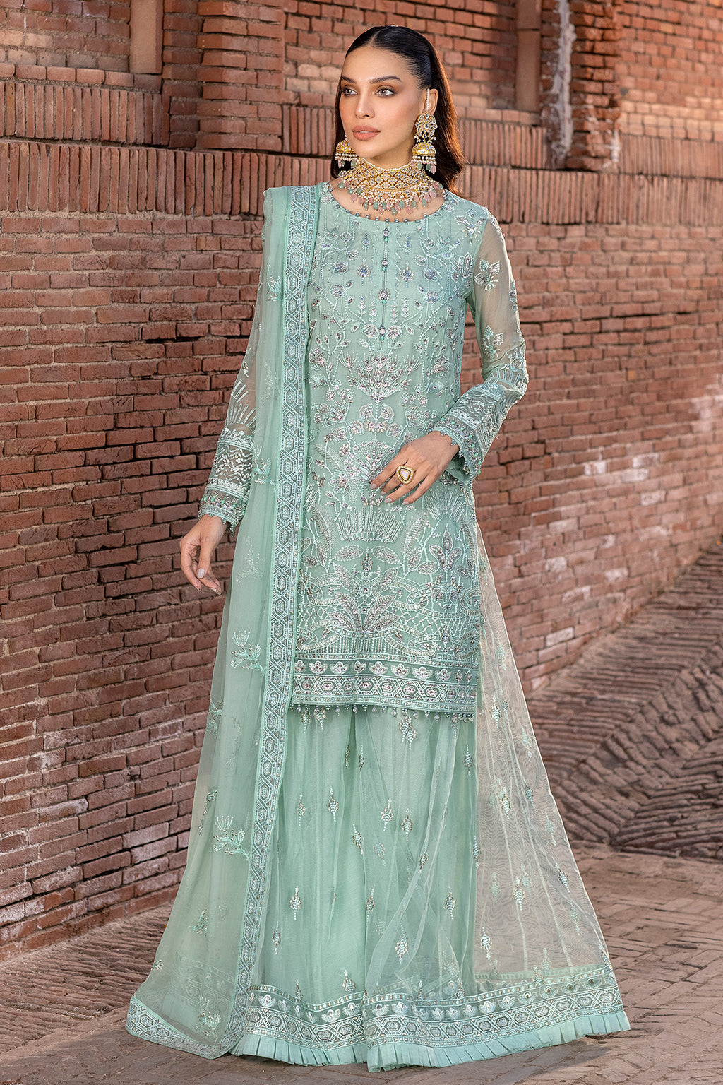 Flossie | Safeera Formals vol 13 | SNOW PEA (B)