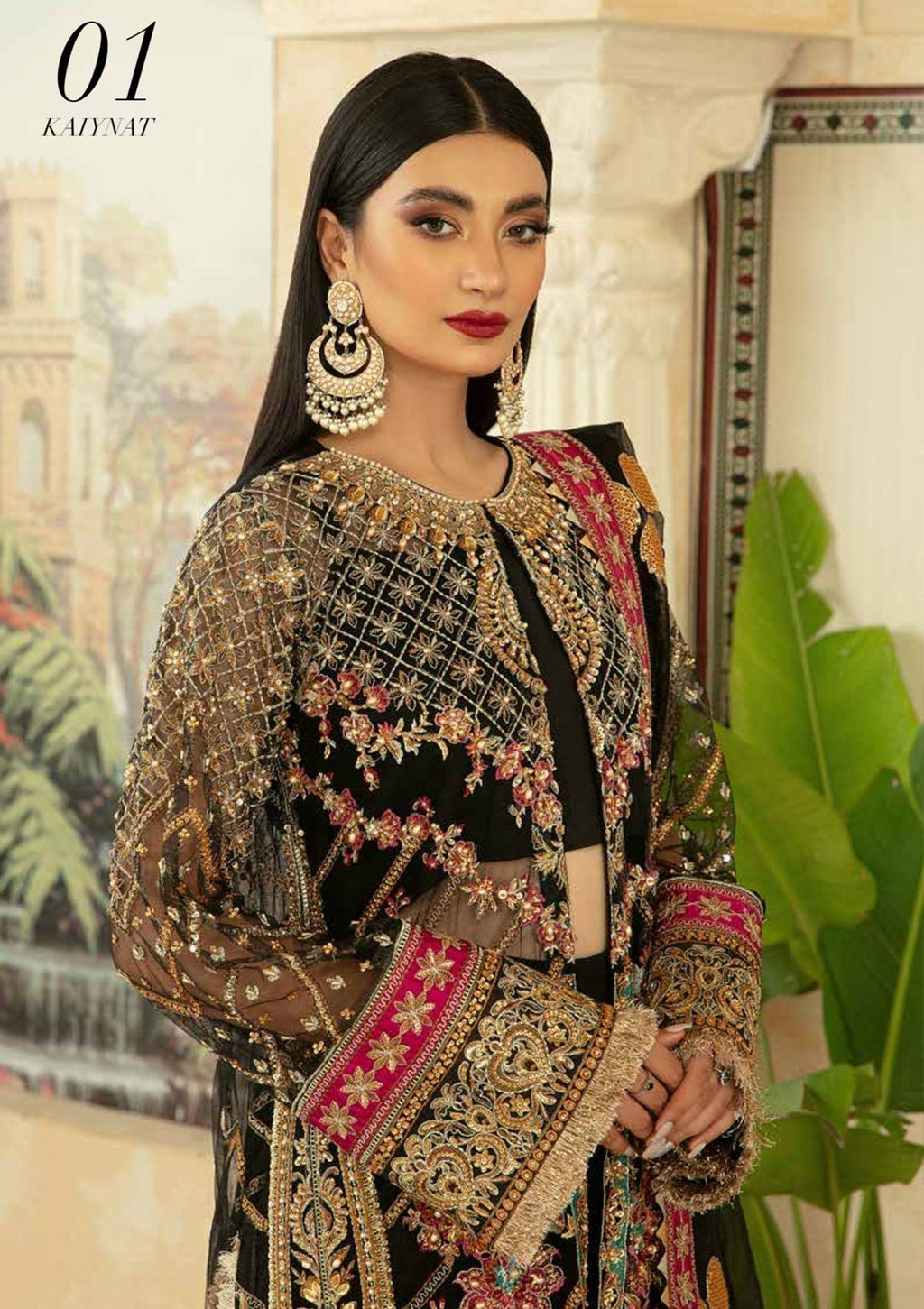 Maryam Hussain | Marwa Festive Collection | KAIYNAT - Riwayat-e-Khas