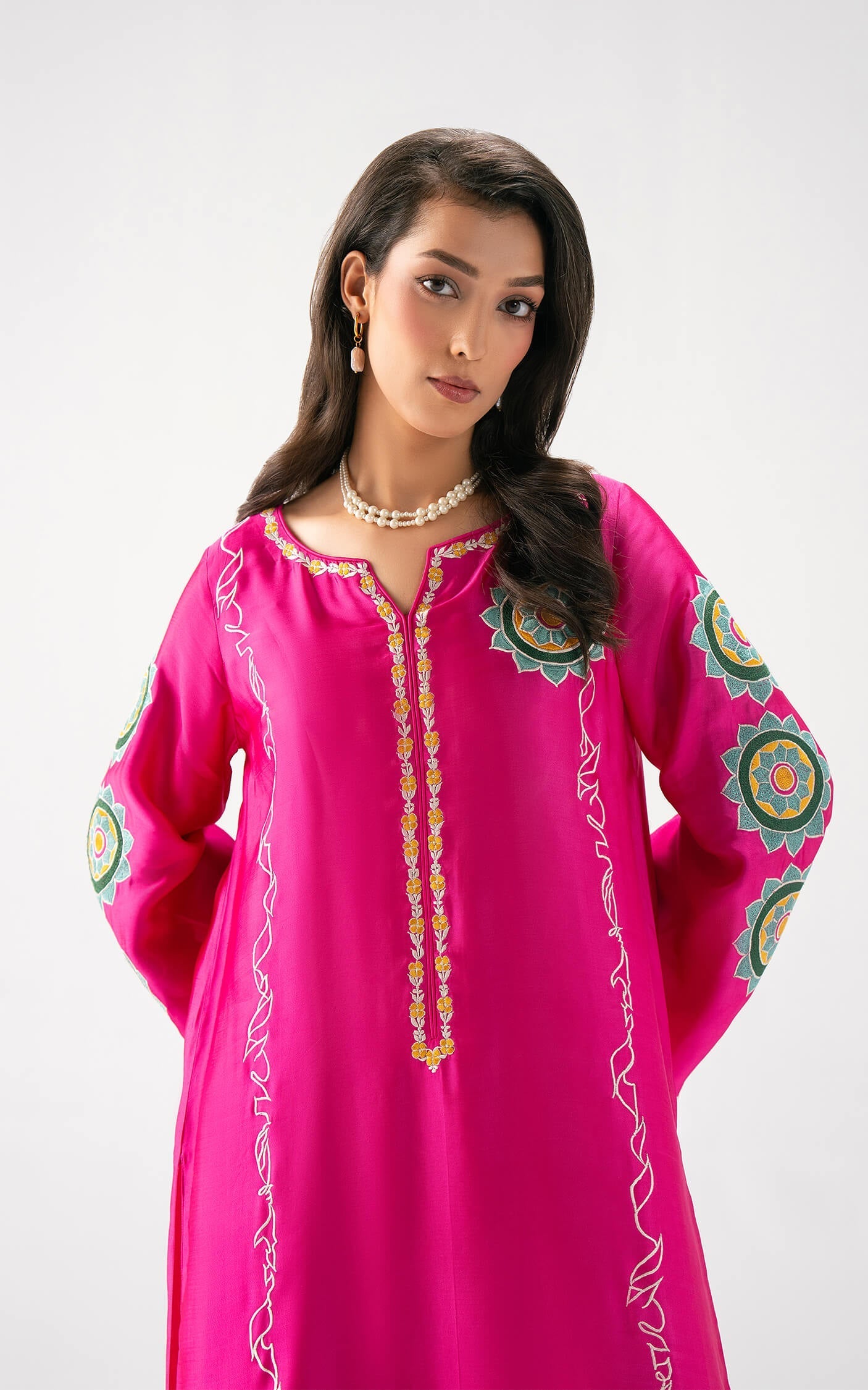 Asifa and Nabeel | Celevara | Fuchsia Flame