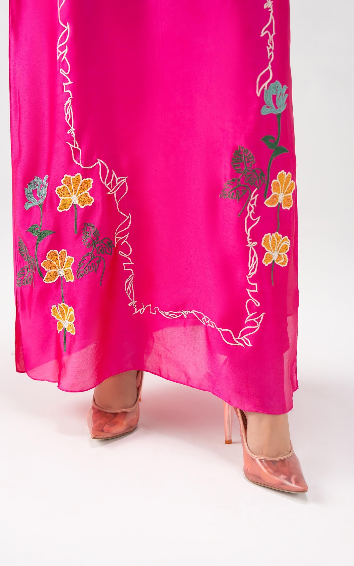 Asifa and Nabeel | Celevara | Fuchsia Flame