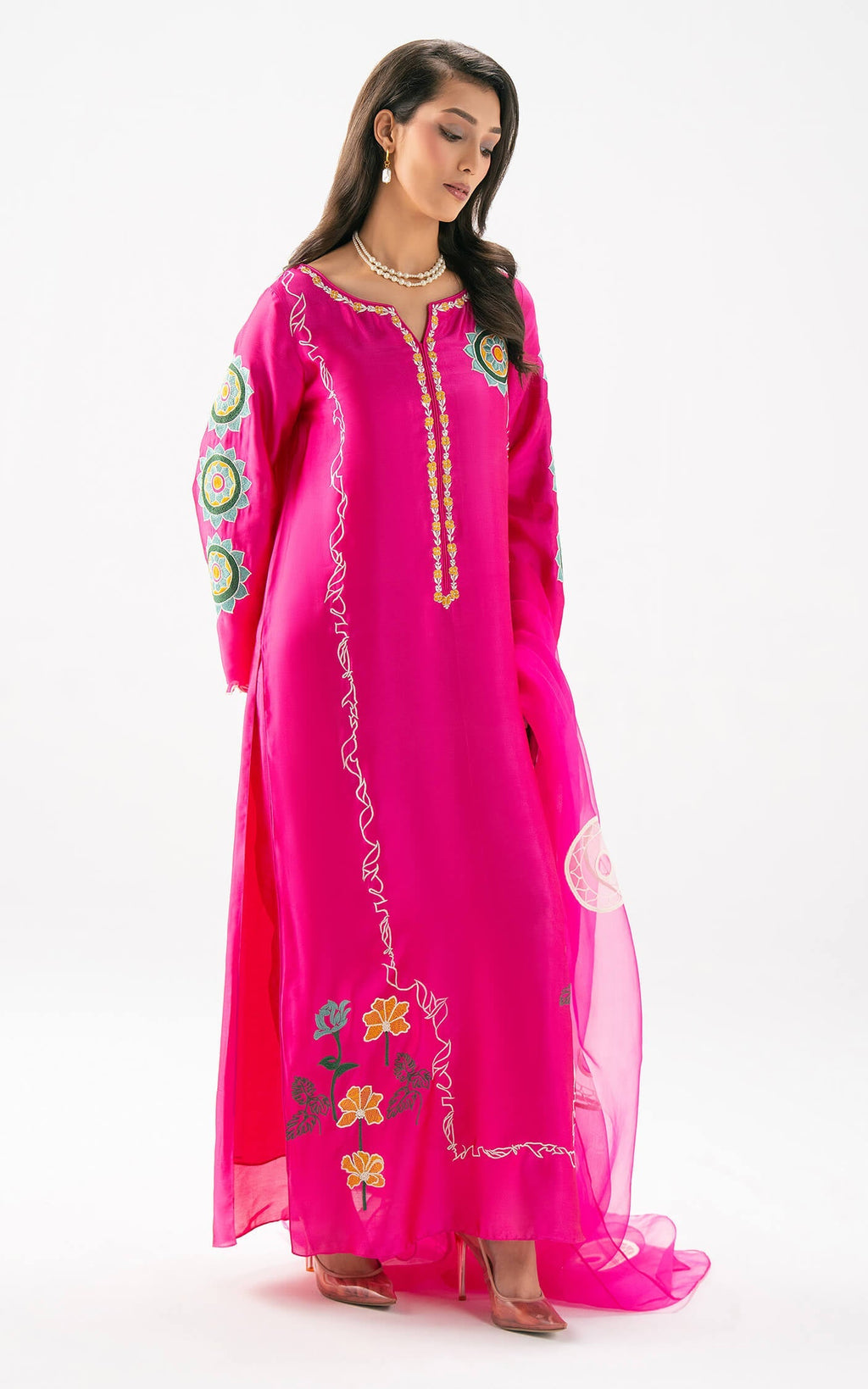 Asifa and Nabeel | Celevara | Fuchsia Flame