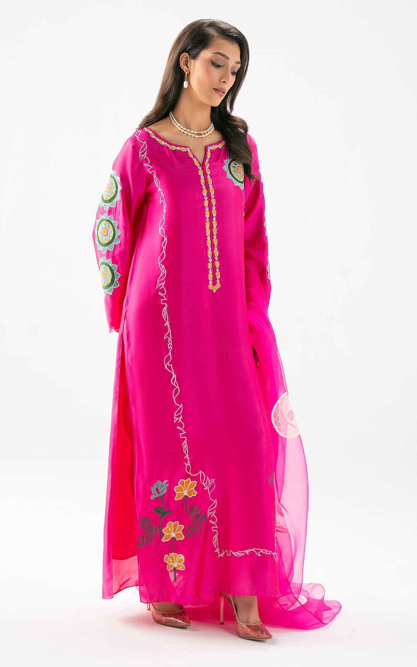 Asifa and Nabeel | Celevara | Fuchsia Flame