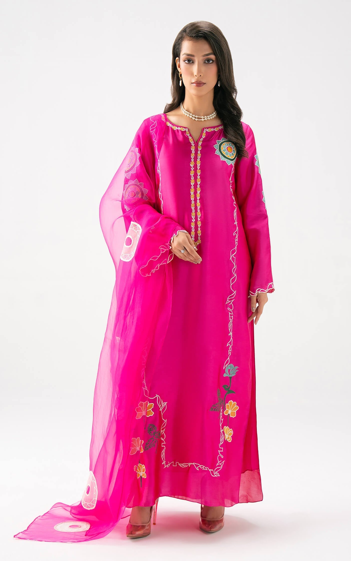 Asifa and Nabeel | Celevara | Fuchsia Flame