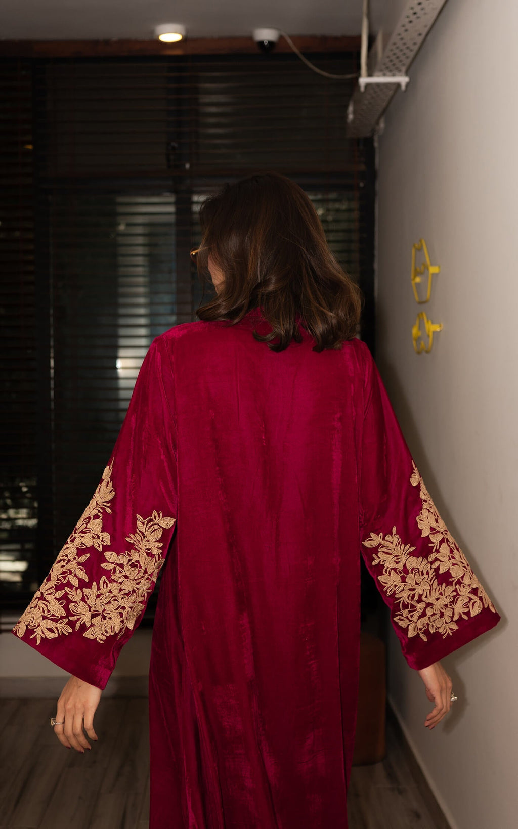 Asifa and Nabeel | zephyr | Fuchsia Royalty Kaftan
