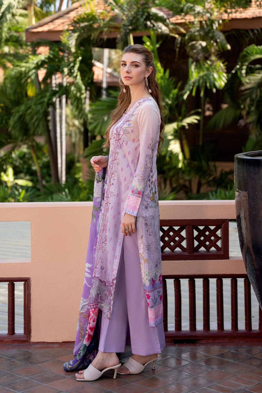 Ramsha | Ghazal Luxury Lawn | G-310 - House Of Anaya
