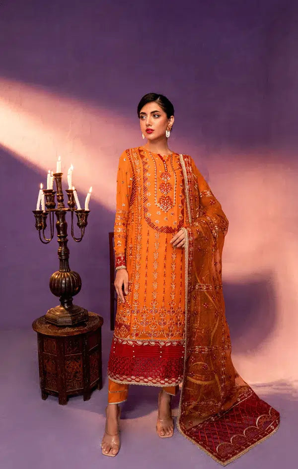 Gisele | Zarish Festive Collection 23 | Gul Makai - House Of Anaya