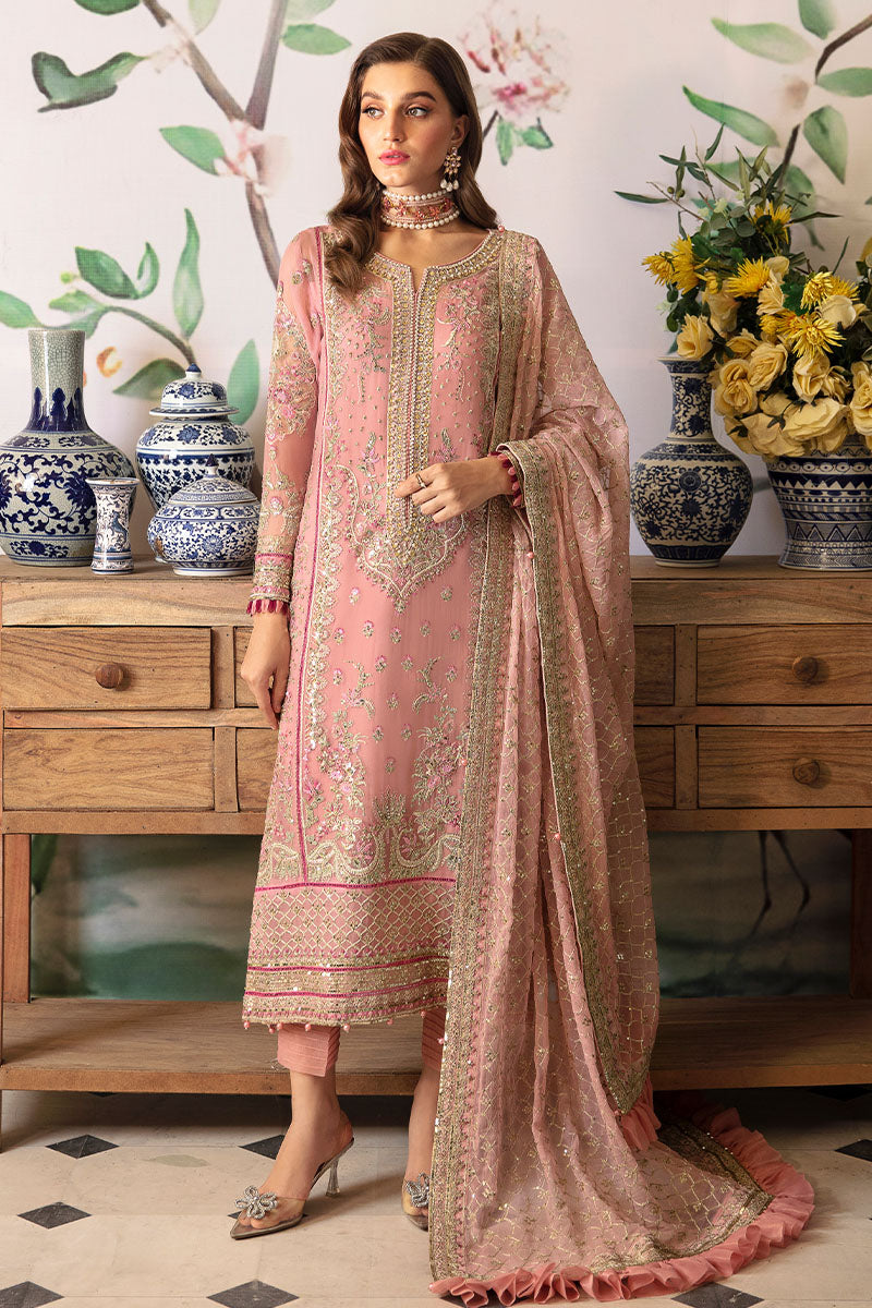 Gulaal | Embroidered Chiffon 24 | Viviana - House Of Anaya