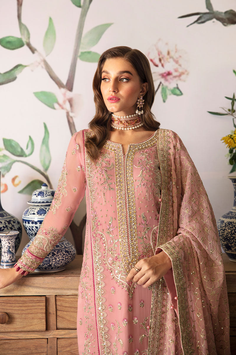 Gulaal | Embroidered Chiffon 24 | Viviana - House Of Anaya