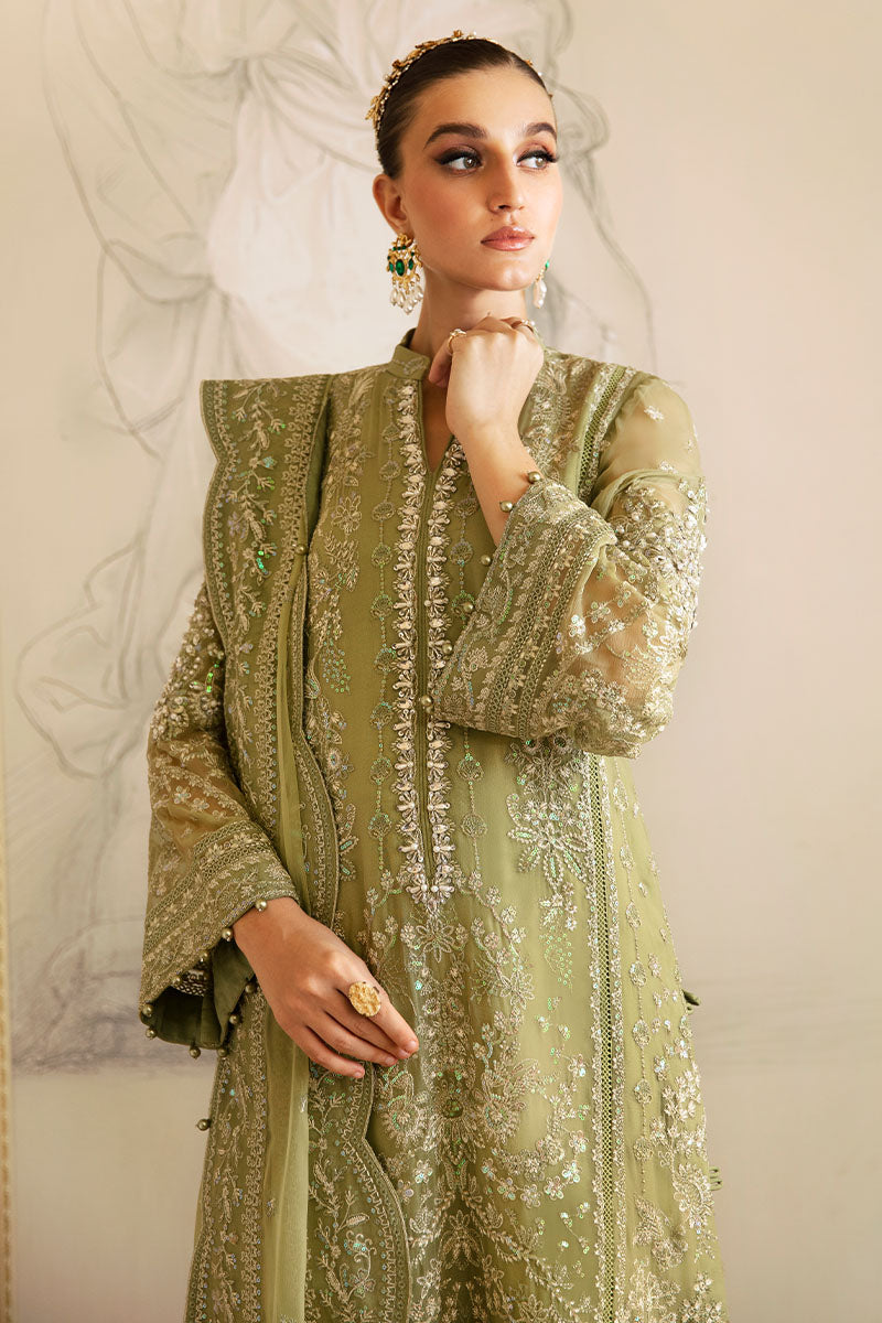 Gulaal | Embroidered Chiffon 24 | Almendra - House Of Anaya