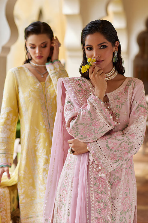 Gulaal | Luxury Lawn 25 | Magnolia - Riwayat-e-Khas