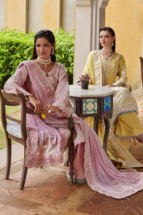 Gulaal | Luxury Lawn 25 | Magnolia - Riwayat-e-Khas