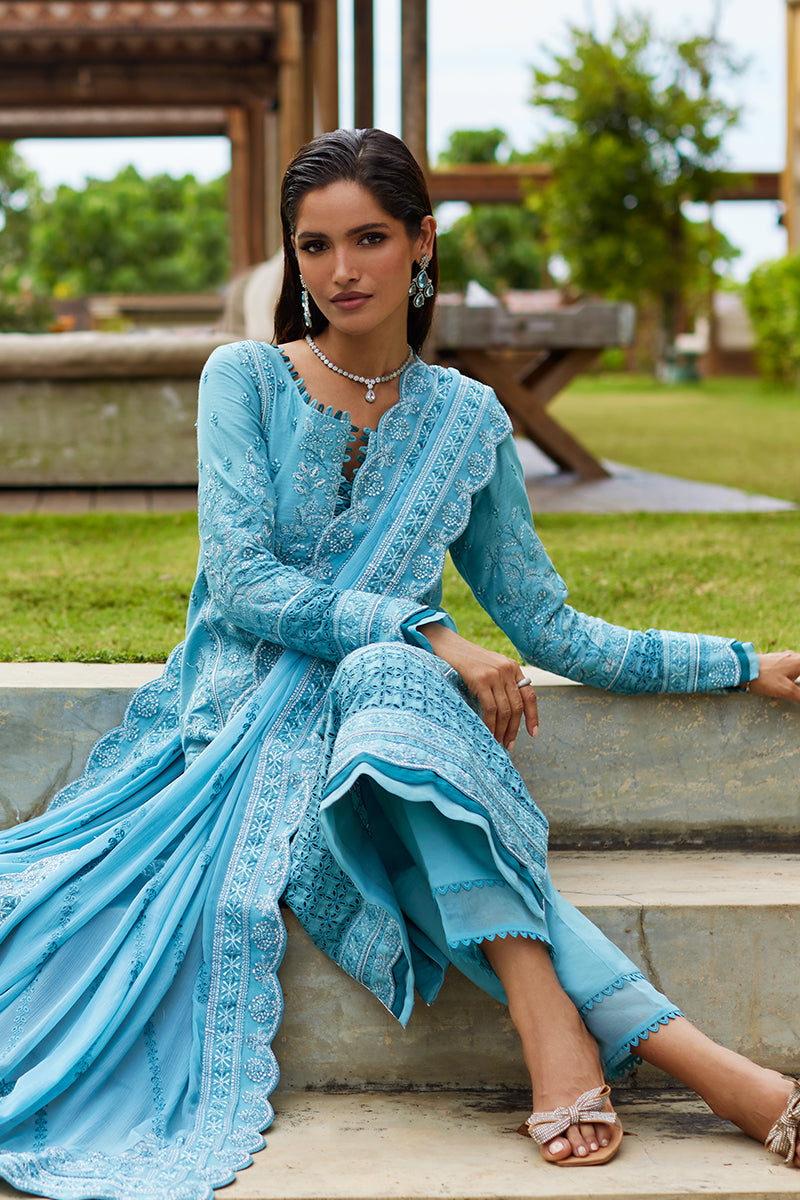 Gulaal | Luxury Lawn 25 | Dhalia - Riwayat-e-Khas