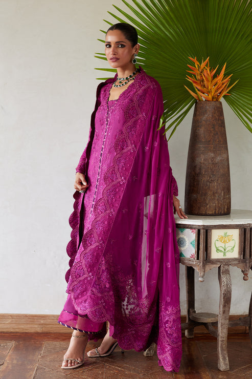 Gulaal | Luxury Lawn 25 | Hazel - Riwayat-e-Khas