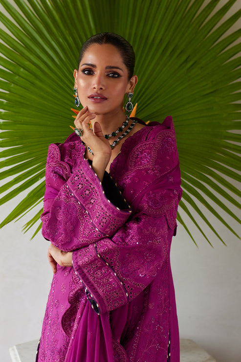 Gulaal | Luxury Lawn 25 | Hazel - Riwayat-e-Khas