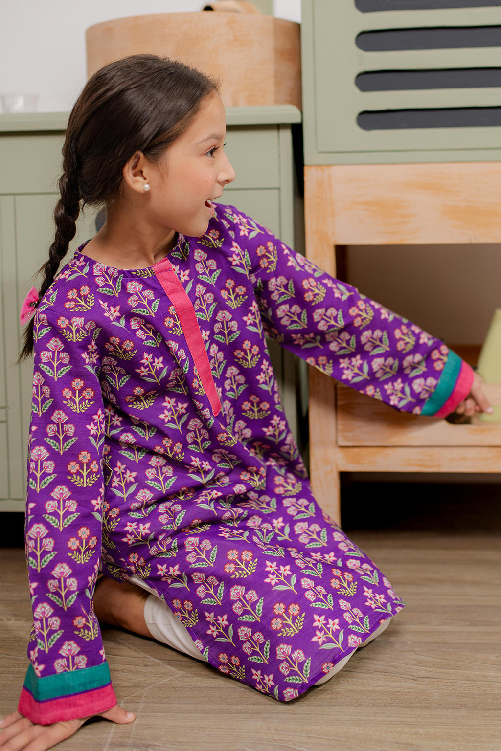 Zellbury Girls | 1 Piece Khaddar | Kurta - 1699 - Libasekhas