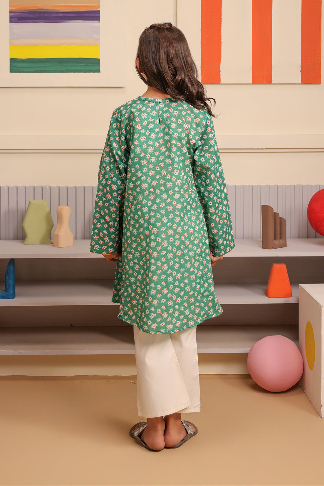 Zellbury Girls | 1 Piece Viscose | Embroidered Kurta - 1701 - Libasekhas