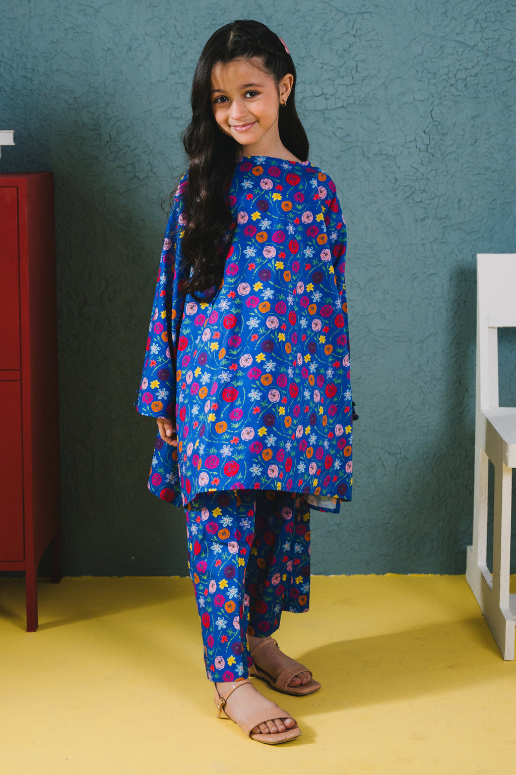 Zellbury Girls | 2 Piece Cambric | Kurta Trouser - 2660 - Libasekhas