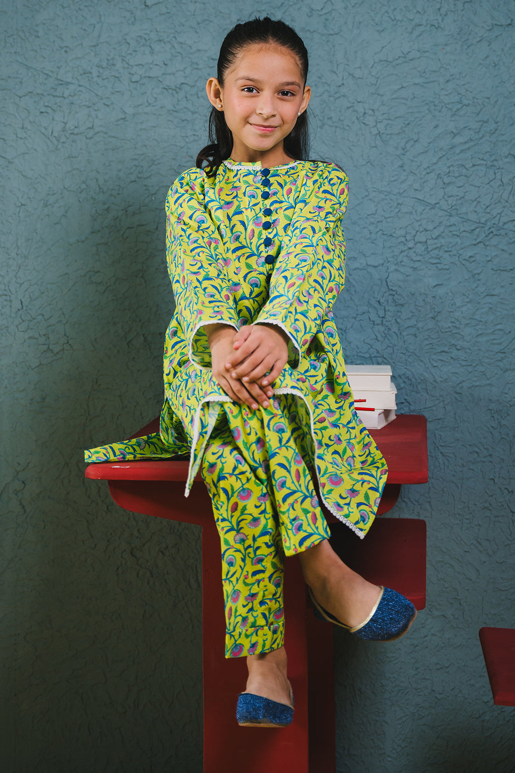 Zellbury Girls | 2 Piece Cambric | Kurta Trouser - 2679 - Libasekhas