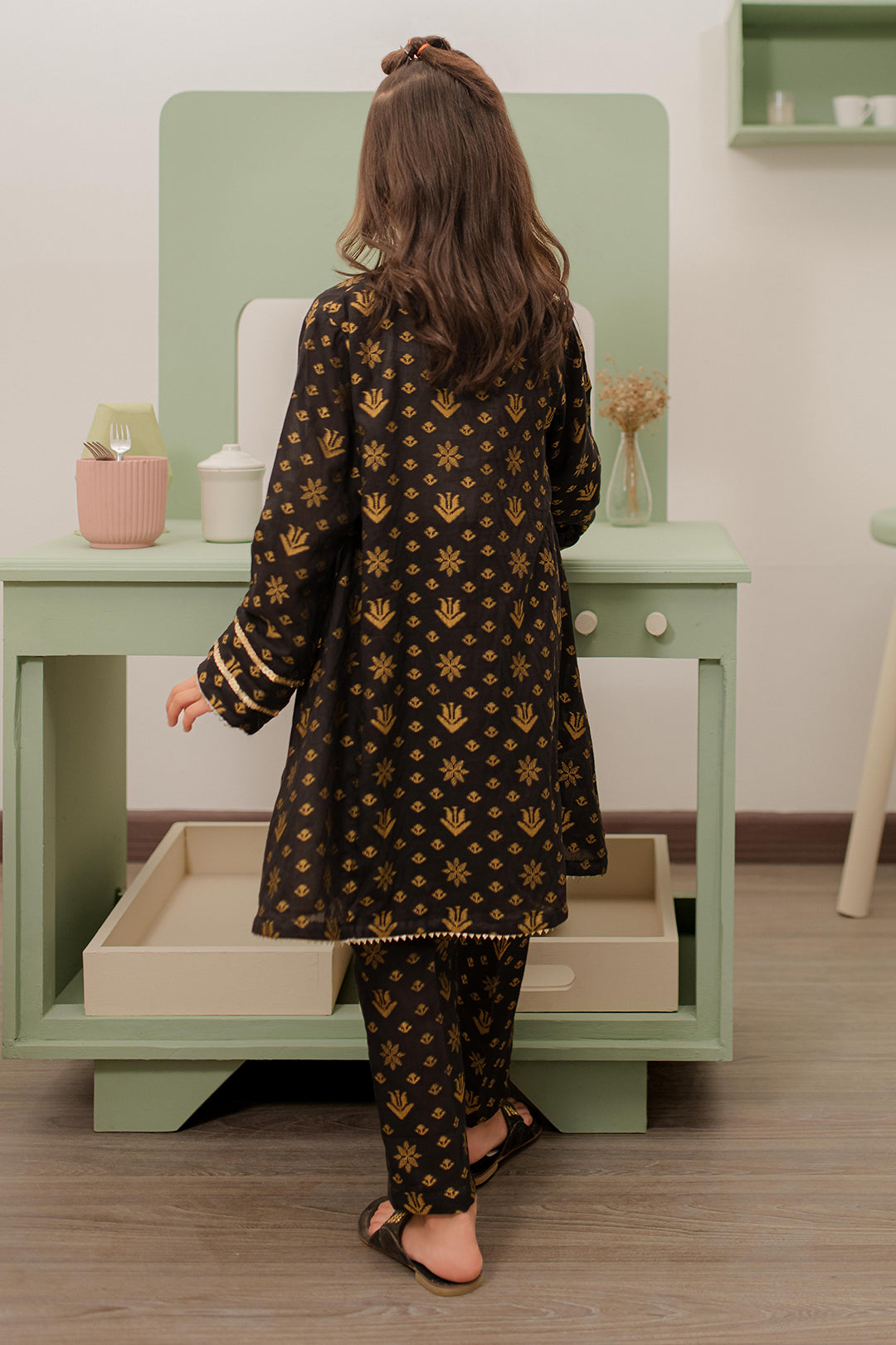 Zellbury Girls | 2 Piece Jacquard | Kurta Trouser - 2697 - Libasekhas