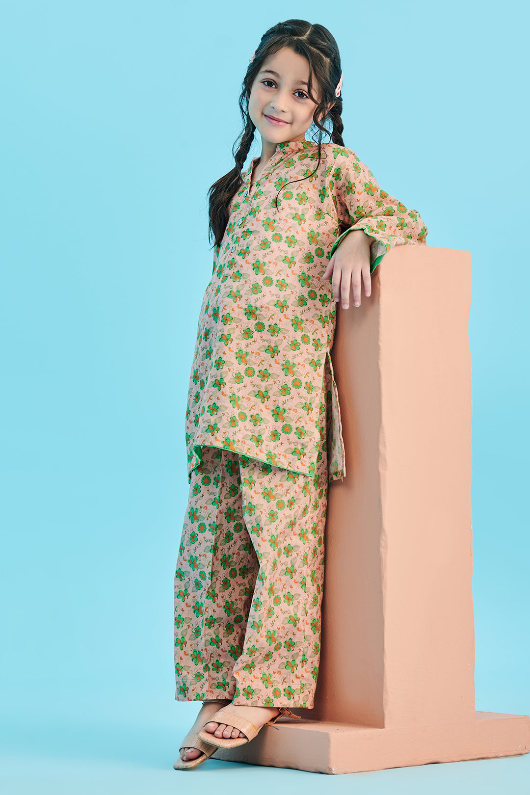 Zellbury Girls | 2 Piece Viscose | Kurta Trouser - 2702 - Libasekhas