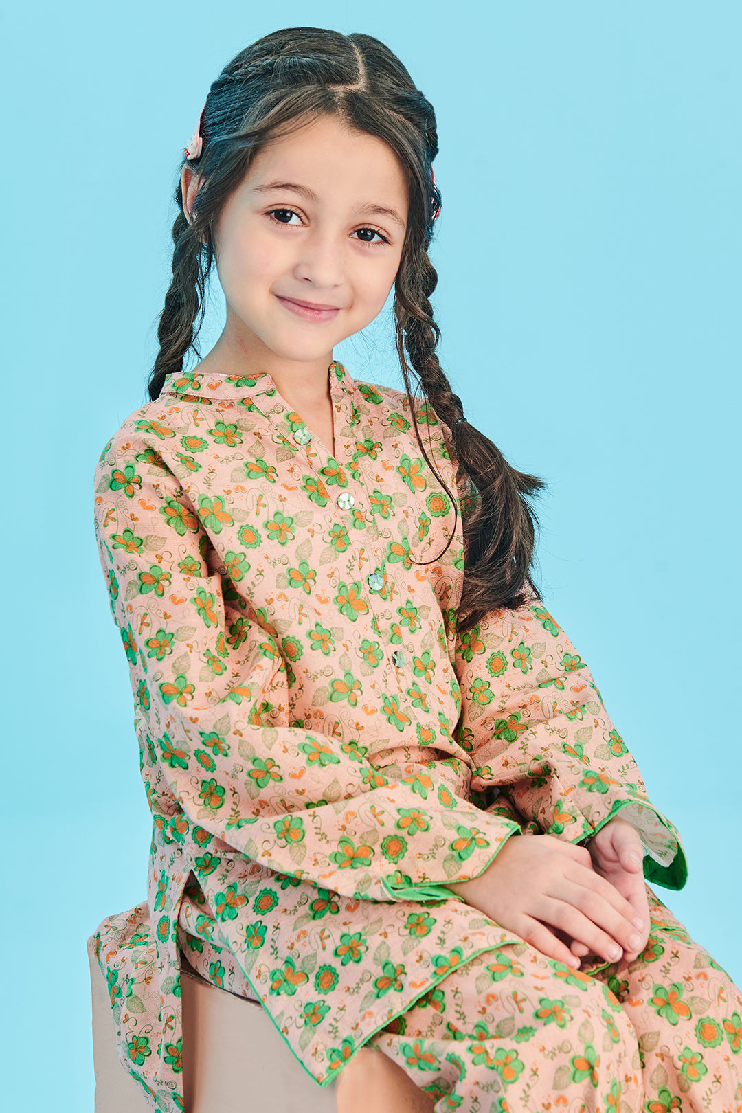 Zellbury Girls | 2 Piece Viscose | Kurta Trouser - 2702 - Libasekhas