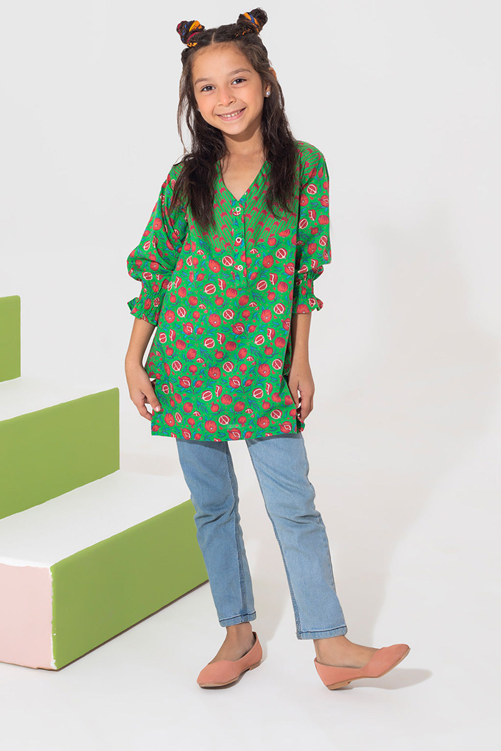 Zellbury Girls | 1 Piece Lawn | Kurta - 1015 - Libasekhas