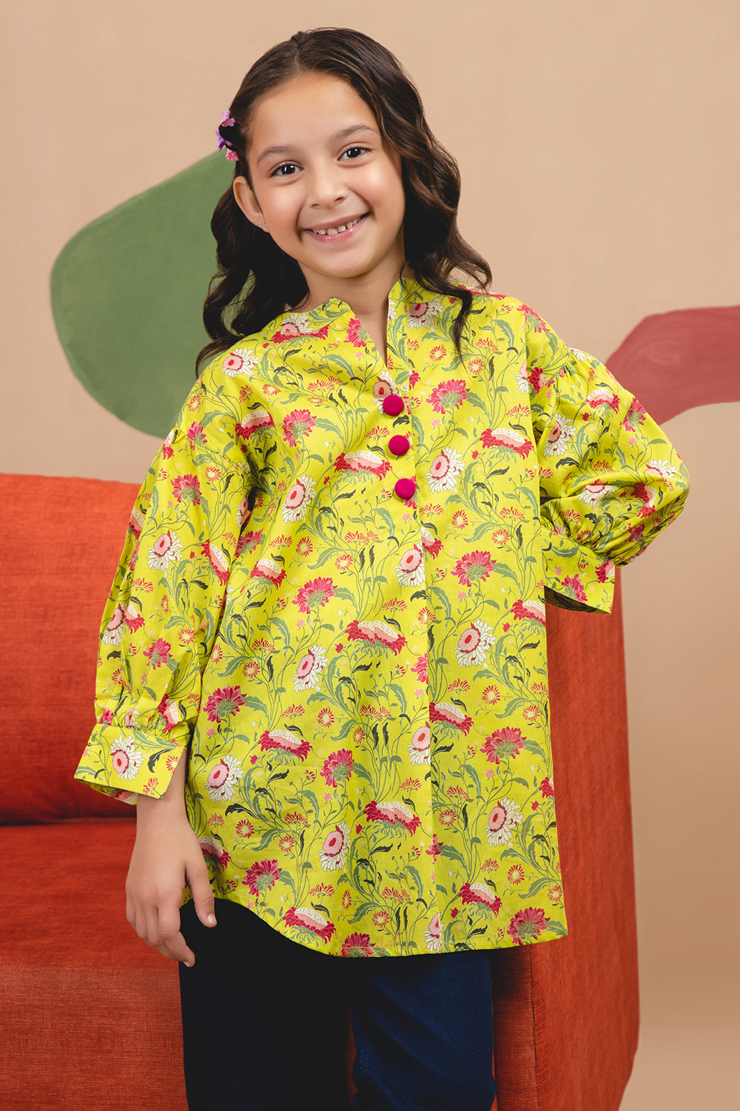 Zellbury Girls | 1 Piece Lawn | Kurta - 1306 - Libasekhas