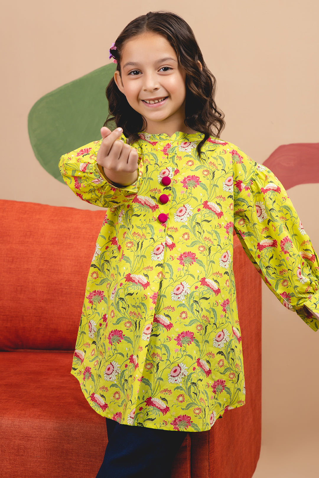 Zellbury Girls | 1 Piece Lawn | Kurta - 1306 - Libasekhas