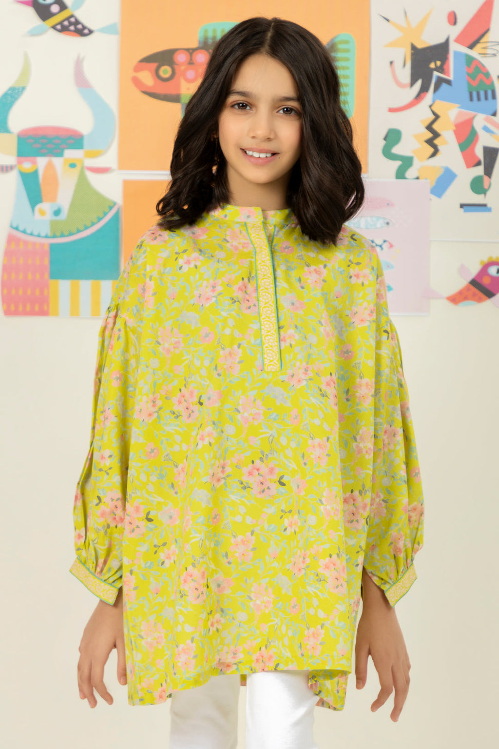 Zellbury Girls | 1 Piece Lawn | Kurta - 1344 - Libasekhas