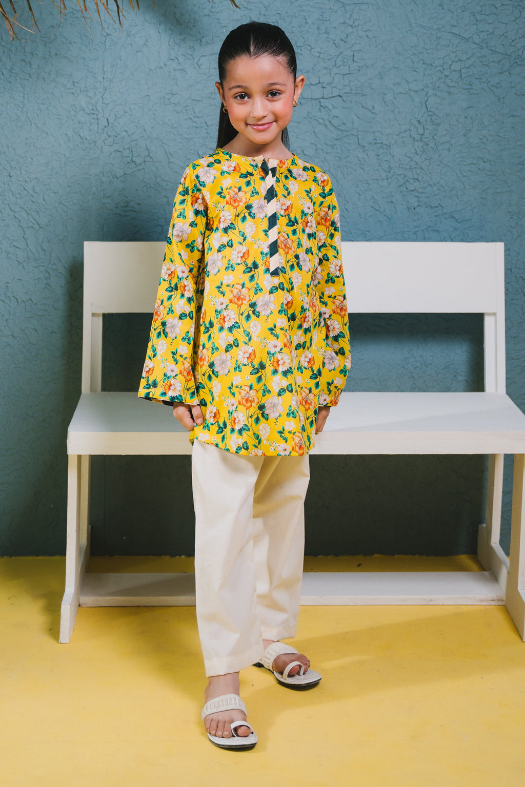 Zellbury Girls | 1 Piece Lawn | Kurta - 1384 - Libasekhas