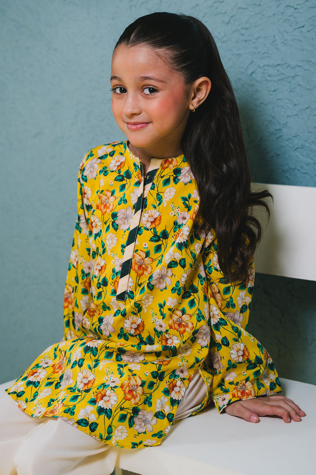 Zellbury Girls | 1 Piece Lawn | Kurta - 1384 - Libasekhas