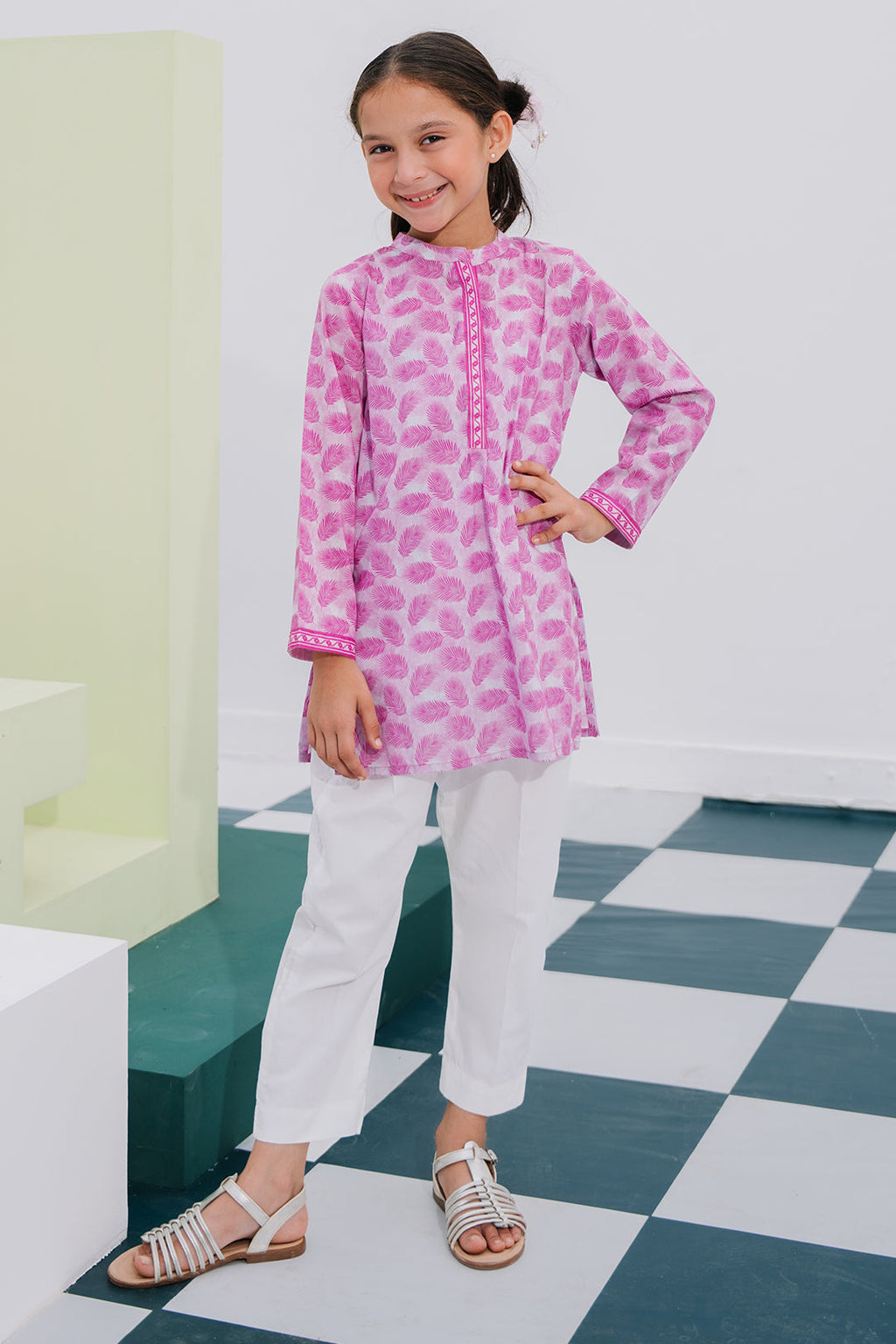 Zellbury Girls | 1 Piece Lawn | Kurta - 1388 - Libasekhas