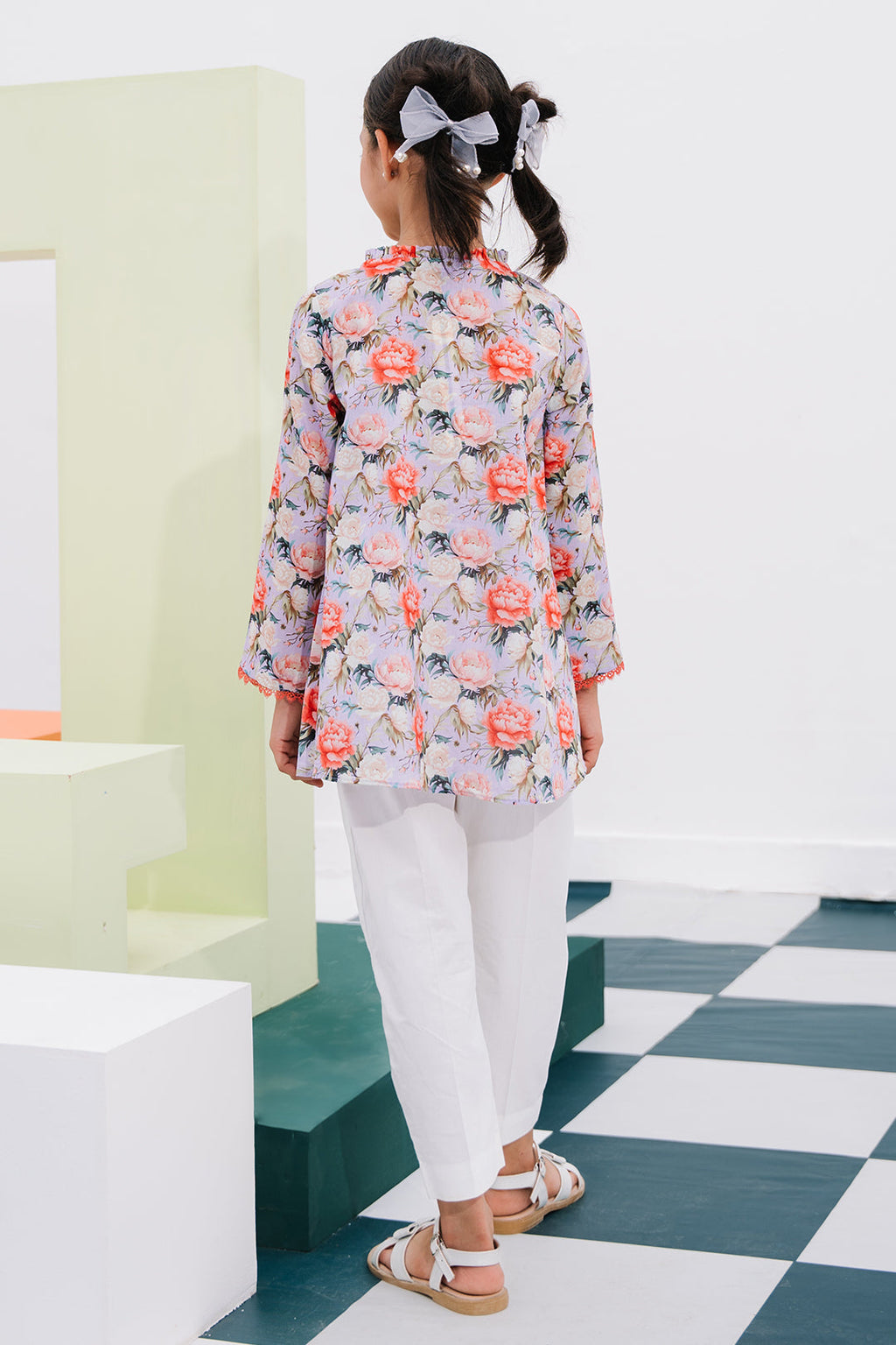 Zellbury Girls | 1 Piece Lawn | Kurta - 1390 - Libasekhas
