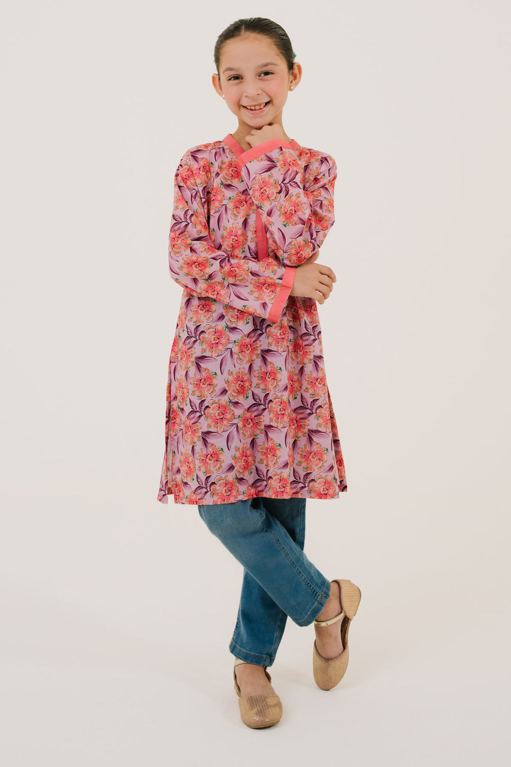 Zellbury Girls | 1 Piece Lawn | Kurta - 1437 - Libasekhas