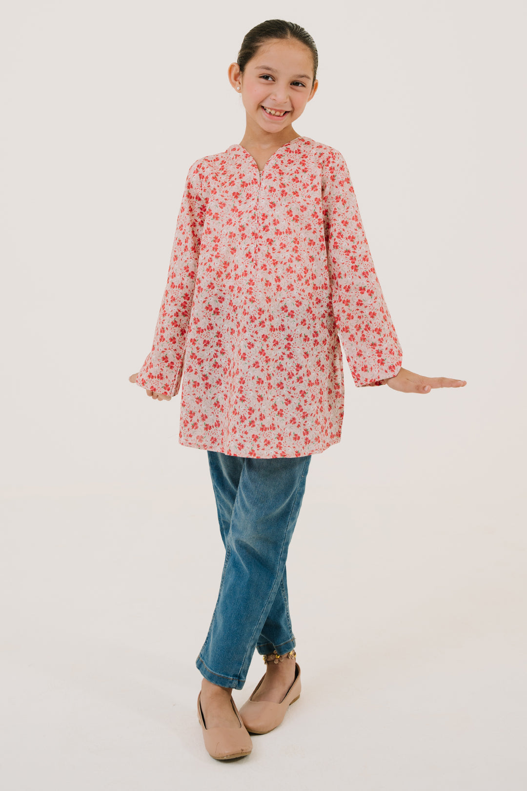 Zellbury Girls | 1 Piece Lawn | Kurta - 1439 - Libasekhas