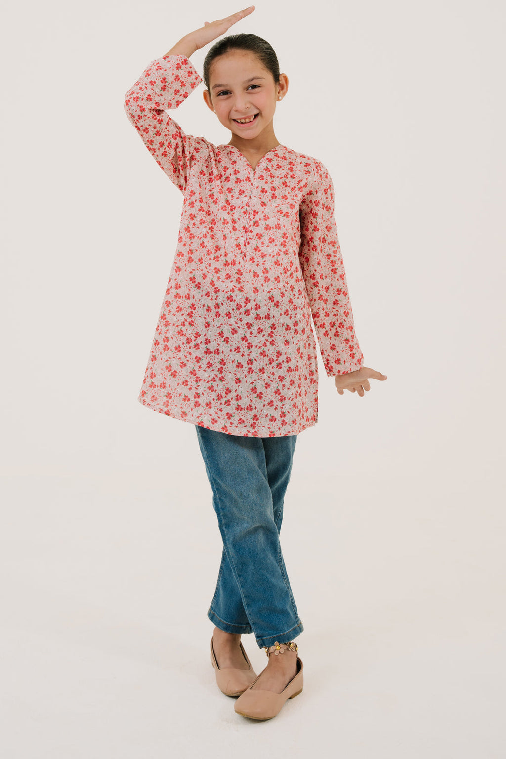 Zellbury Girls | 1 Piece Lawn | Kurta - 1439 - Libasekhas