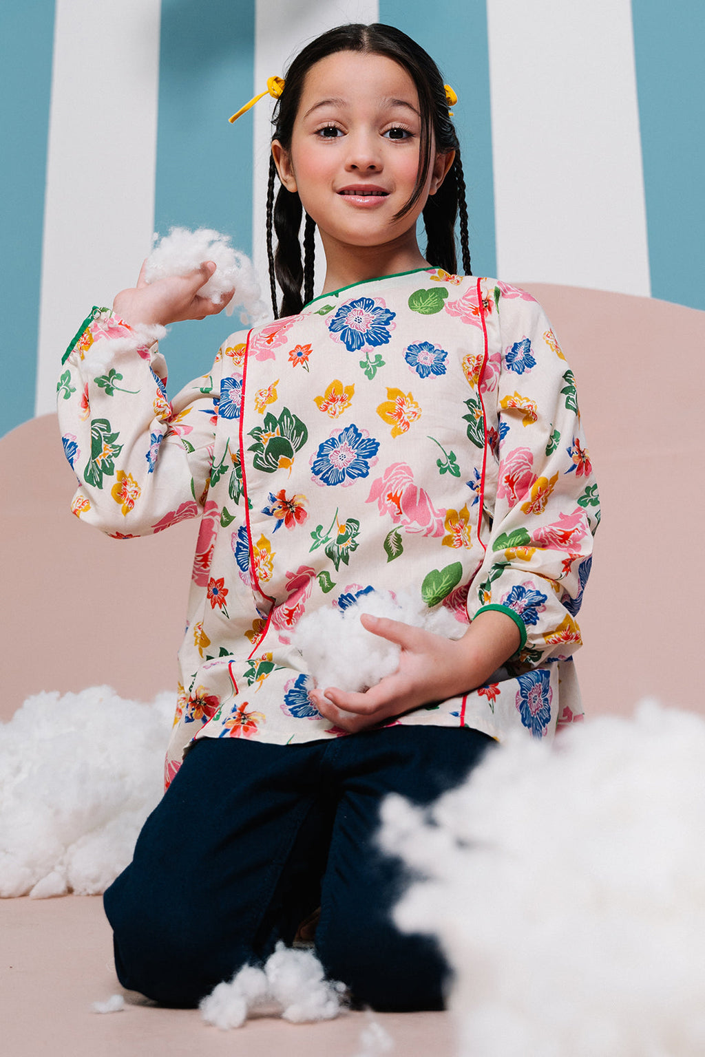 Zellbury Girls | 1 Piece Lawn | Kurta - 1445 - Libasekhas