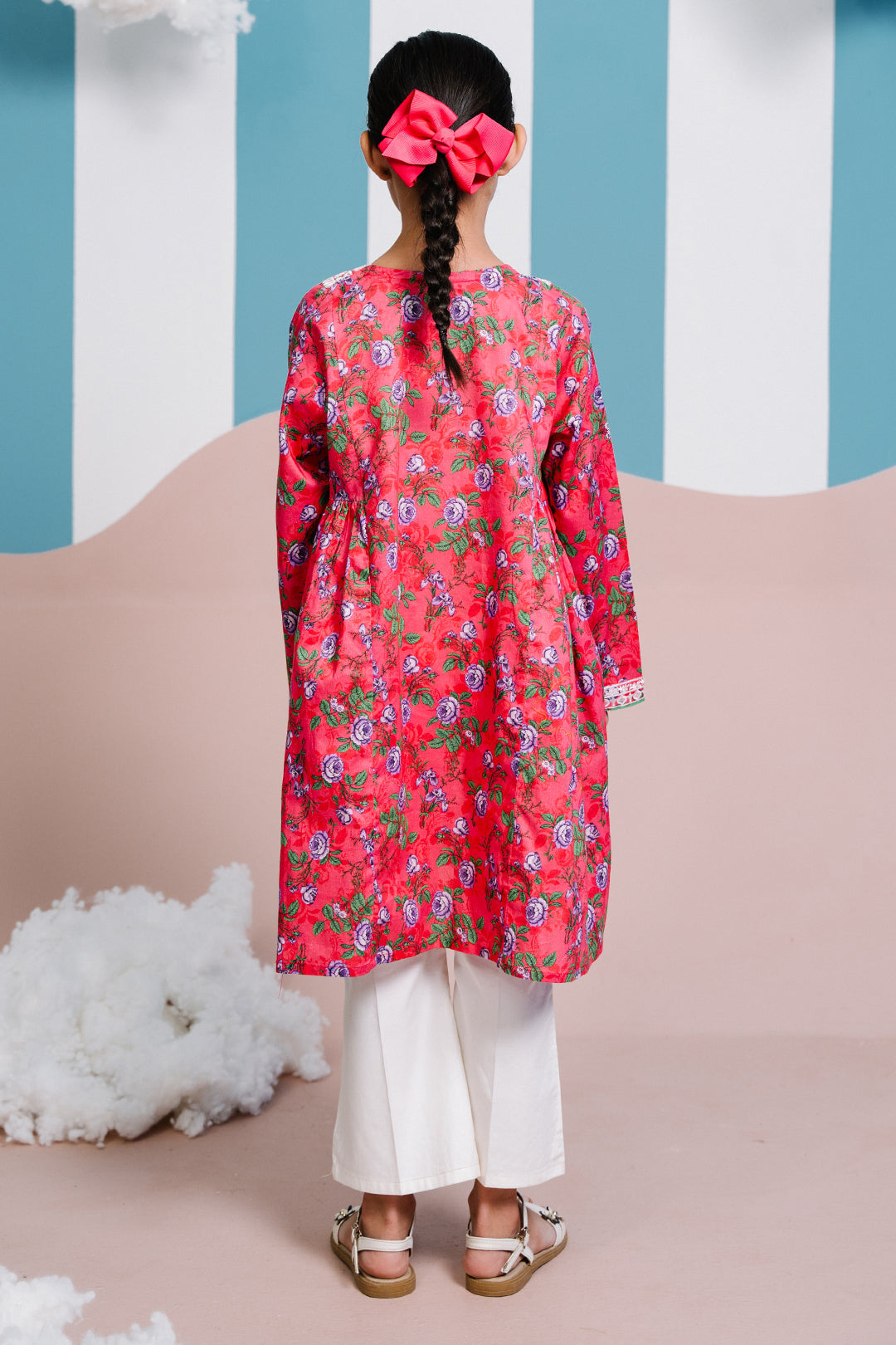 Zellbury Girls | 1 Piece Lawn | Embroidered Kurta - 1453 - Libasekhas