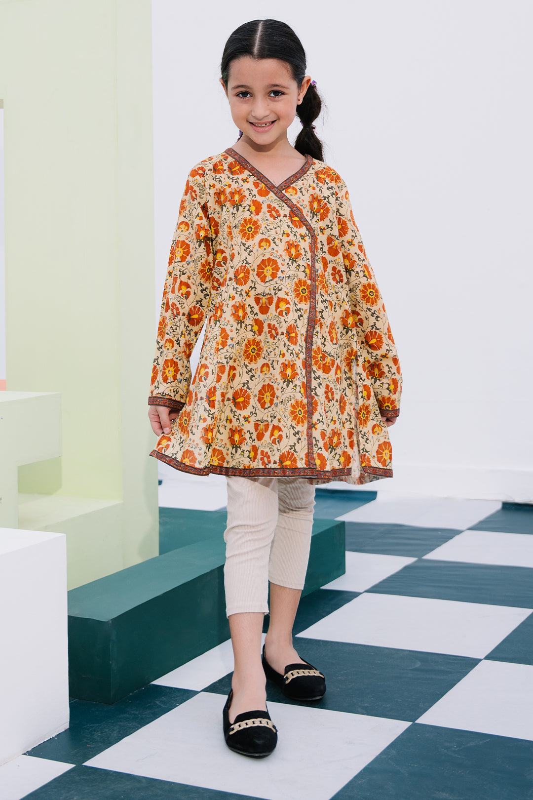Zellbury Girls | 1 Piece Lawn | Kurta - 1602 - Libasekhas