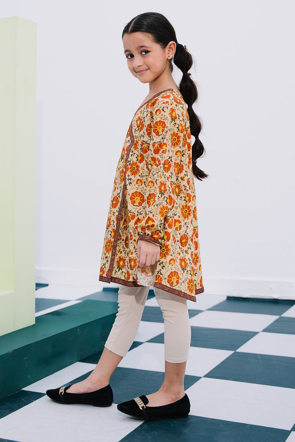 Zellbury Girls | 1 Piece Lawn | Kurta - 1602 - Libasekhas
