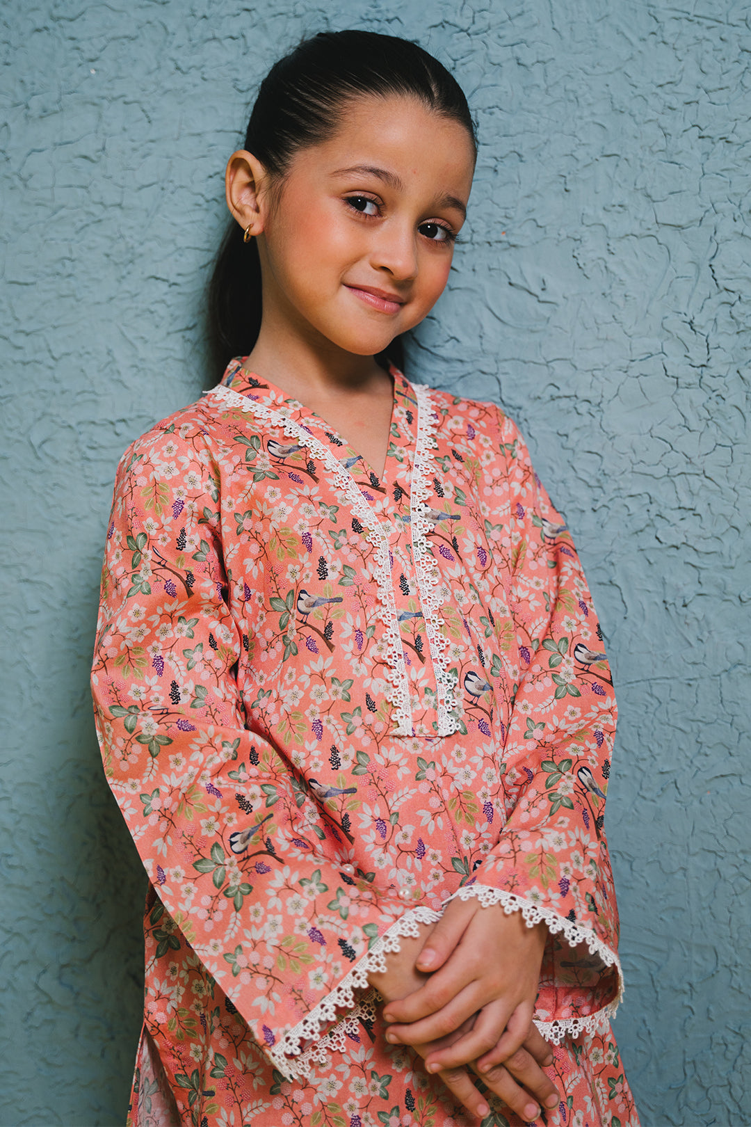 Zellbury Girls | 2 Piece Lawn | Kurta Trouser - 2424 - Libasekhas