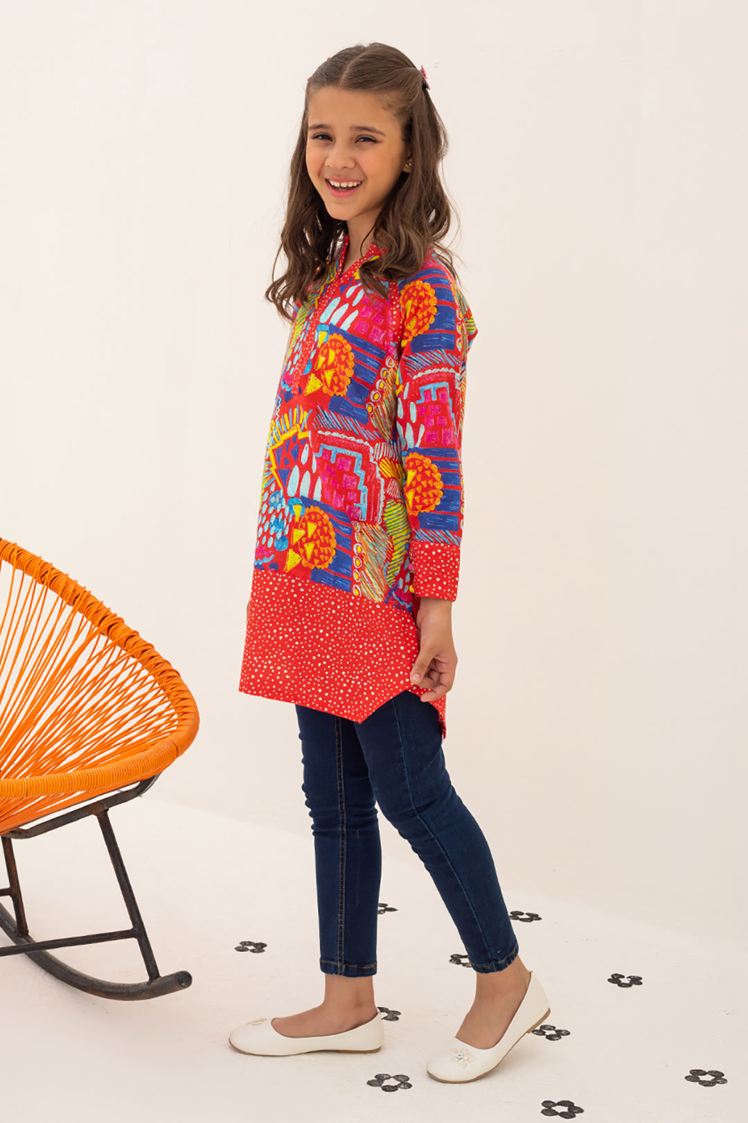Zellbury Girls | 1 Piece Khaddar | Kurta - 1197 - Libasekhas