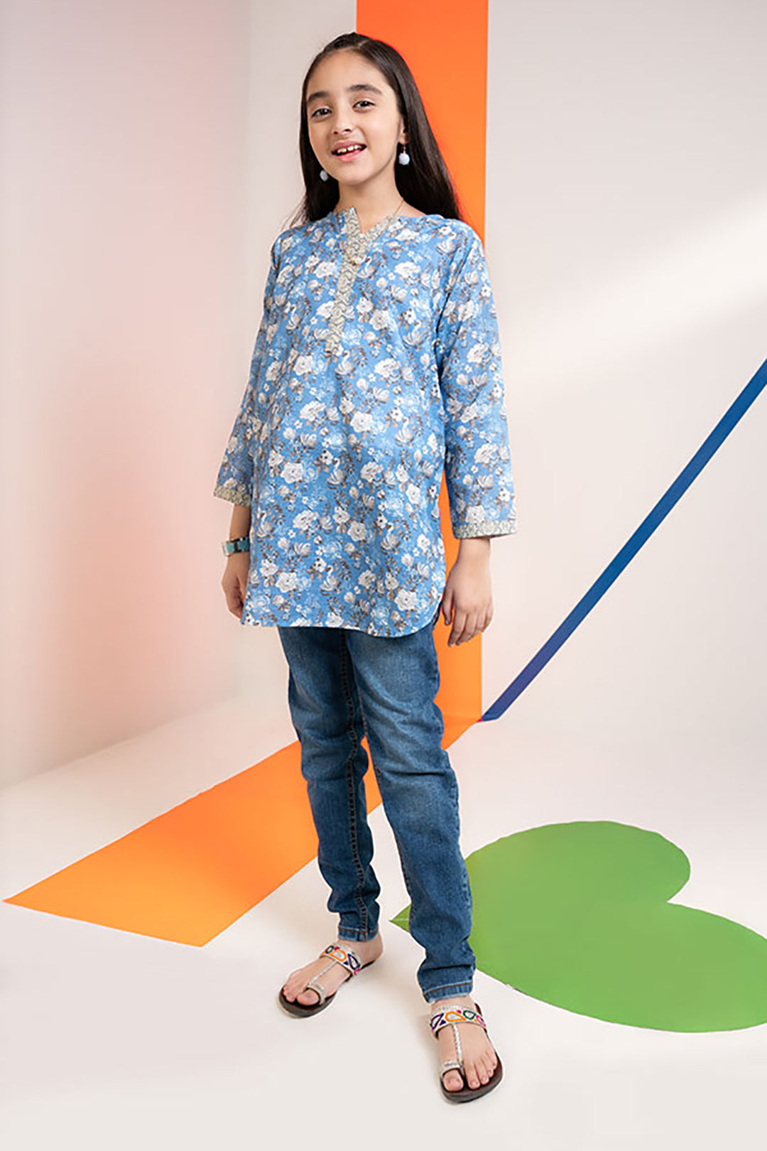 Zellbury Girls | 1 Piece Khaddar | Kurta - 1219 - Libasekhas